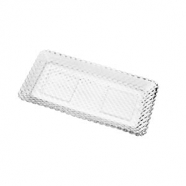 TRAVESSA CRISTAL DIAMANTE 25X13X2CM-LYOR