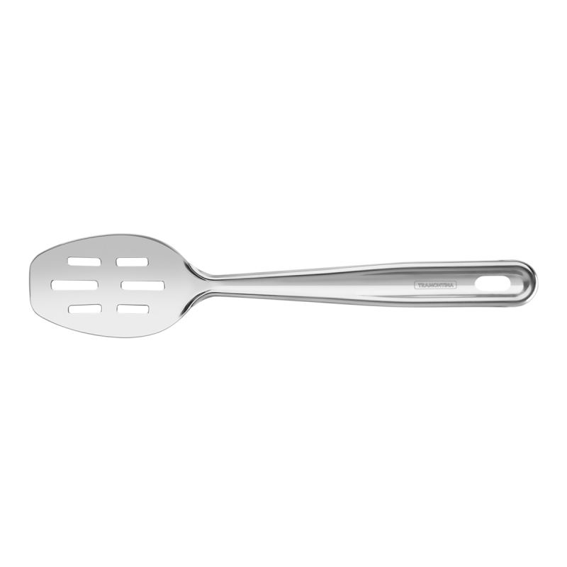 COLHER P/ ARROZ PERFURADA EXTRATA ACO INOX