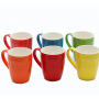 CANECA PORCELANA COLORIDA MARY 354ML